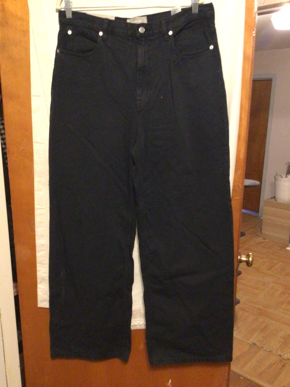 EVERLANE The Baggy Jean Ink wash SZ 31 NWT 60% Organic cotton